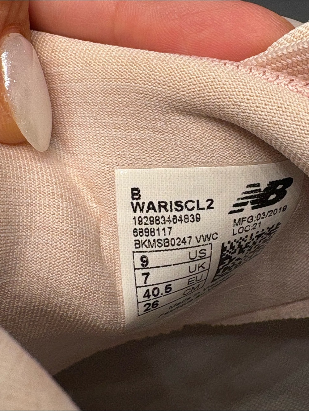 New Balance Pink Women's Athletic Running Shoes - Picture 10 of 10